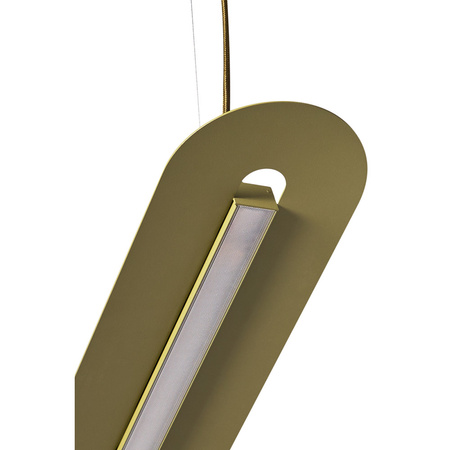 SENKEI C oliwkowa sufitowa lampa wisząca (SNC61414P2) - Ummo