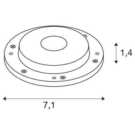 Moduł LED SMALL PLOT Module (1006171) - SLV