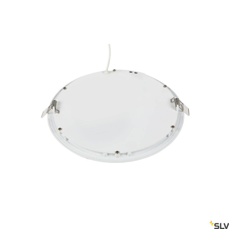 SENSER 24, lampa sufitowa wpuszczana LED indoor, okrągła, kolor biały, 3000K (1003010) - SLV