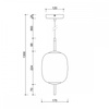 EPLI MINI biała sufitowa lampa wisząca (EM0111P0) - Ummo