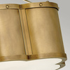 Lampa sufitowa Chance, Stary mosiądz (QN-CHANCE-SF-S-HB) - Quintiesse