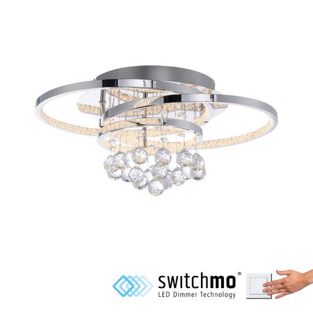 ROTAZO LAMPA SUFITOWA CHROM (6267-17) - Paul Neuhaus