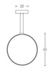 PENDANT 24W LED (1612 Zambelis) - Zambelis