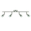 Lampa sufitowa Amalfi 4lt bar satin nickel 35W (60995) - Saxby