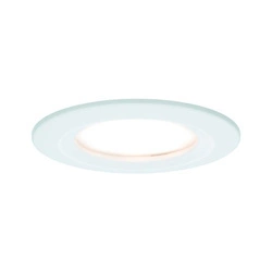 Oprawa wbudowana Nova Coin LED 1x6,5W 2700K 230V Biały Mat/Aluminium (PL93459) - PAULMANN