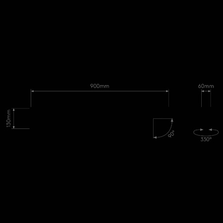 Lampa sufitowa Ascoli Four Bar (1286131) - Astro Lighting
