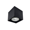 Plafon Cage out mini 0-1 - Czarny (70 mm)   (1074) - Brosline