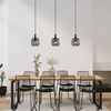 PENDANT LIGHT GLASS 5W SMOKE GRAY (1967 Zambelis) - Zambelis