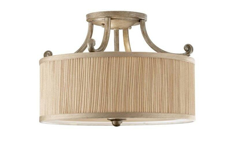 Lampa sufitowa ABBEY kol. SILVER SAND (FE/ABBEY/SF) - Feiss - Elstead Lighting
