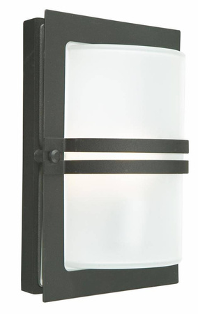 Kinkiet zewnętrzny BASEL 661 BLACK E27 LED 9W NO Norlys