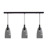 PENDANT LIGHT LED 3X5W 3000K BLACK (1970 Zambelis) - Zambelis