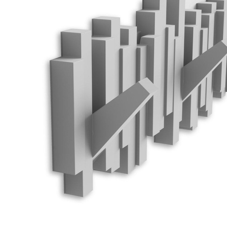 UMBRA wieszak na ubrania STICKS szary (318211-918) - Umbra