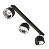 Lampa sufitowa ALTEA czarna 3 PŁ + ŻARÓWKI (6520) - TK Lighting