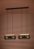 Lampa wisząca CIDRAZ czarna (390164) - EGLO