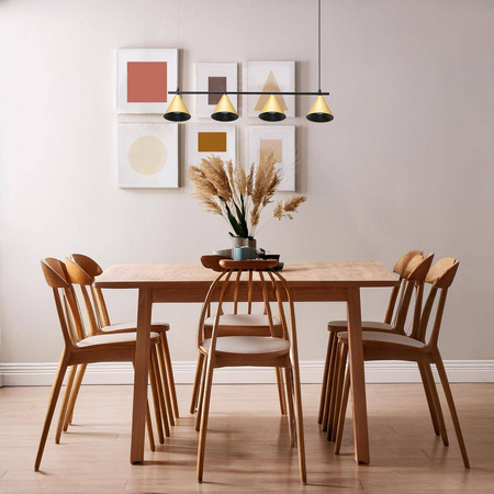 Lampa Wisząca Cone Złoty 4xGU10 (ML1125) - Milagro