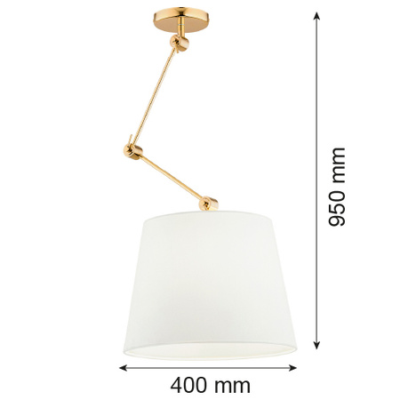 Lampa wisząca 1 pł. ZAKYNTOS PLUS (4895) - Argon