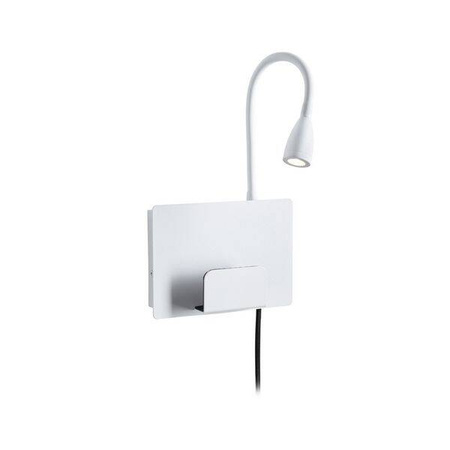 Oprawa ścienna HALINA LED USB-C biały mat (PL71100) - PAULMANN