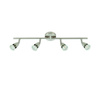 Lampa sufitowa Amalfi 4lt bar satin nickel 35W (60995) - Saxby