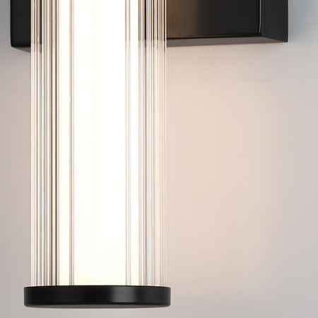 Mały kinkiet LED Fayton - Matowa czerń (QN-FAYTON-S-BK) - Quintiesse