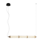 Lampa wisząca Sanpo (PND-26384-3-GD-CL) - Italux