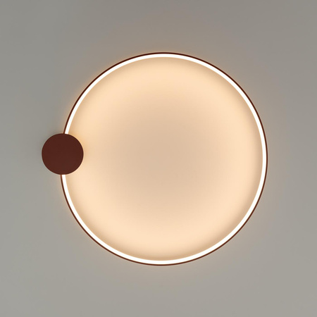 Plafon RIO 78 ochra czerwona LED 3000K (TH.412) - Thoro Lighting