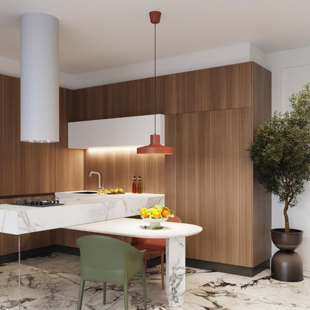 Lampa wisząca BILO ochra czerwona (SL.1706) - Sollux Lighting