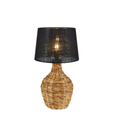 Lampa stołowa PAGLIA 1L Black/Natural (108770) Markslojd