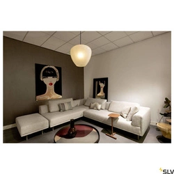 Lampa wisząca PANTILO CONVEX 40, biała (1007878) - SLV