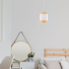 Lampa wisząca BOHO biała 1 PŁ Ø 20 (6528) - TK Lighting