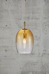 Lampa wisząca UMA Nordlux E27 40W Szkło Bursztynowy