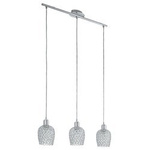 Lampa wisząca BONARES 1 kryształ (94897 - EGLO) - żyrandol