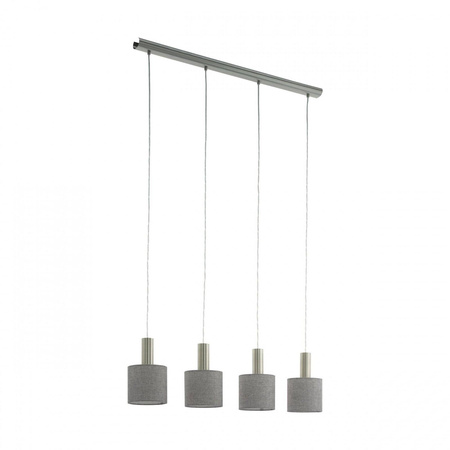 Lampa wisząca CONCESSA 2 szara (97674 - EGLO) - żyrandol