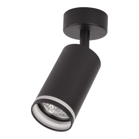 Oprawa Pipe Ring Spot Czarny 1xGU10 (ML2067) - Milagro