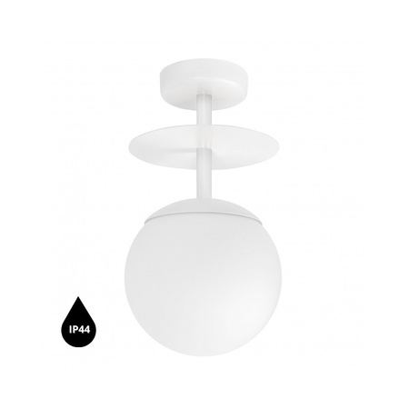 PLAAT B biała lampa przysufitowa / plafon z podwyższoną szczelnością IP44 (PLB110S3) - Ummo