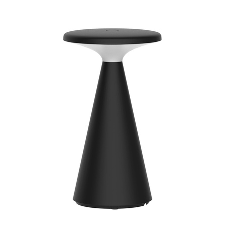 MAXLIGHT T0063 LAMPA STOŁOWA FUNGHI CZARNA IP44
