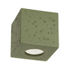 Plafon QUAD beton zielona oliwka (SL.1845) - Sollux Lighting