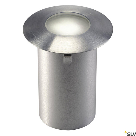 TRAIL-LITE 60, lampa podłogowa wpuszczana outdoor, LED, 3000K, IP65, stal nierdzewna 316, wkład szklany satynowany (227462) - SLV