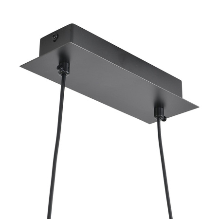 Lampa wisząca ZIGZAG LED czarna 90 cm (ST-MD240602 BLACK) - Step into Design