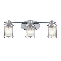 Kinkiet Ashlandbay - 3 źródła światła - Polerowany chrom (QN-ASHLANDBAY3-PC-BATH) - Quintiesse