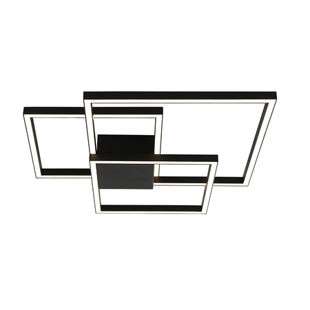 CEILING LIGHT 42W 3000K ALUMINUM&ACRYLIC DIMMABLE SANDY BLACK (2023 Zambelis) - Zambelis