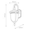 Kinkiet zewnętrzny Cleveland (CL2-S) - Elstead Lighting
