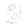 Kinkiet JOTA 1xE14 (ML1060) - Milagro