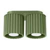 Plafon AURA 2 zielony oliwkowy GU10 (SL.1795) - Sollux Lighting