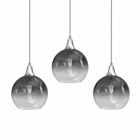 Lampa wisząca MONTE SILVER 3xE27 (MLP8322) - Milagro