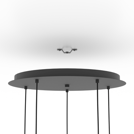 Lampa wisząca SERENARA czarna (390183) - EGLO