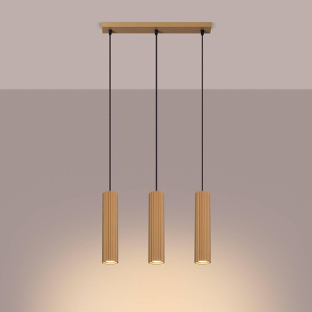 Lampa wisząca KARBON 3L złoty (SL.1556) - Sollux Lighting