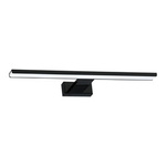 Kinkiet PINTO BLACK 12W LED 50cm (ML8236) - Milagro
