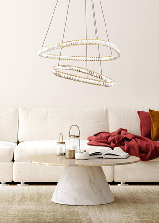 Lampa wisząca ATHESA złota (MD3169-2-3GT) - Zuma Line