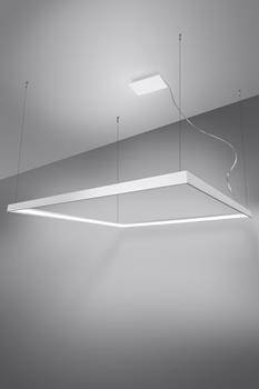 Żyrandol NELYA M biały LED 4000K (TH.150) - Thoro Lighting