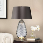Lampa stołowa Lena (LENA-TL-L-SMOKE) - Elstead Lighting